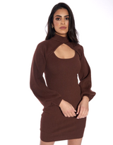 WKN285-CHOC-mini-dress-top