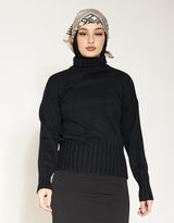 WS00156-Black-knit-top