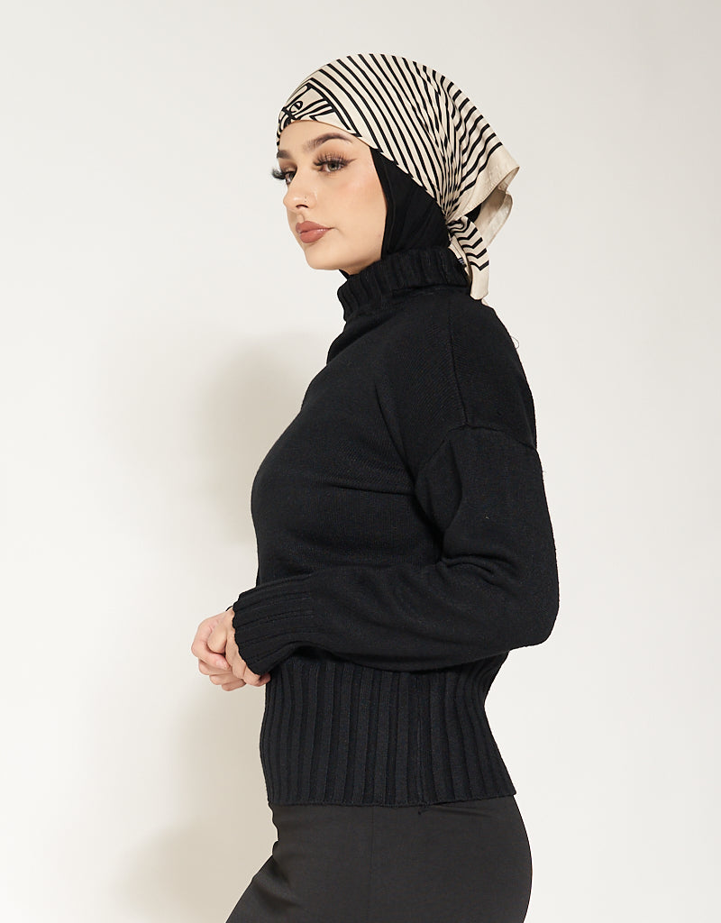 WS00156-Black-knit-top