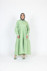 WS00373Green-dress-abaya