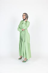 WS00373Green-dress-abaya