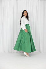 WS6127Green-skirt
