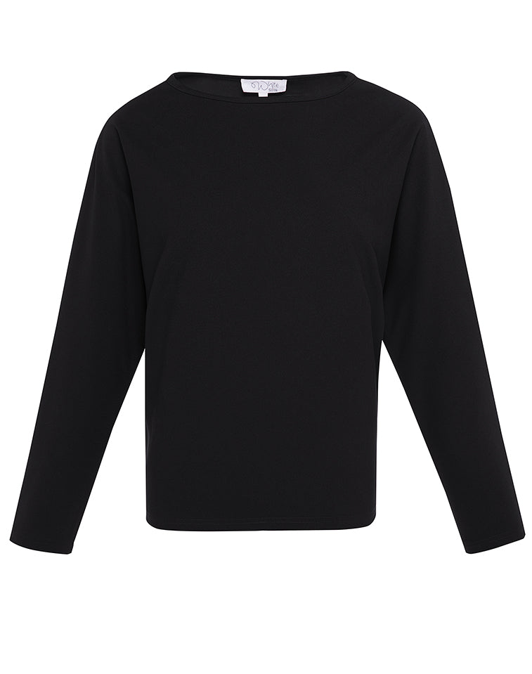 WS6529-Black-Winter-Blouse