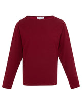 WS6529-Maroon-Winter-Blouse
