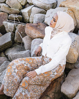 Y-1922-Mustard-Sheer-Pants