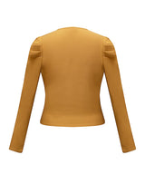 Puff Shoulder Tie Blouse - Modelle