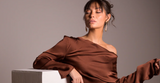 brown dress