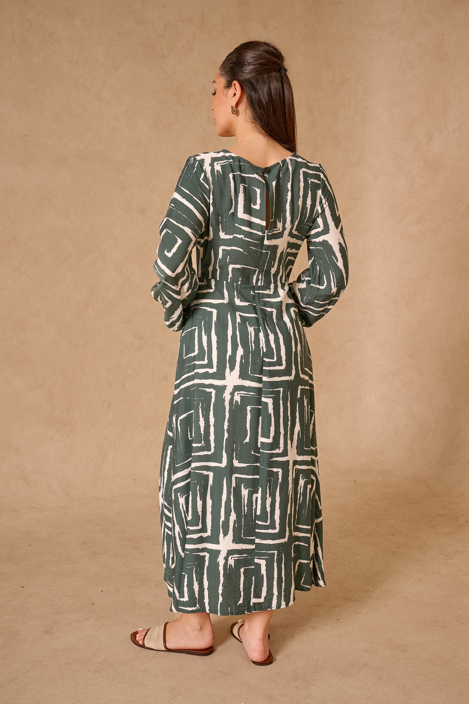 Fiona Print Dress
