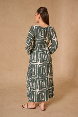 Fiona Print Dress