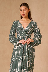 Fiona Print Dress
