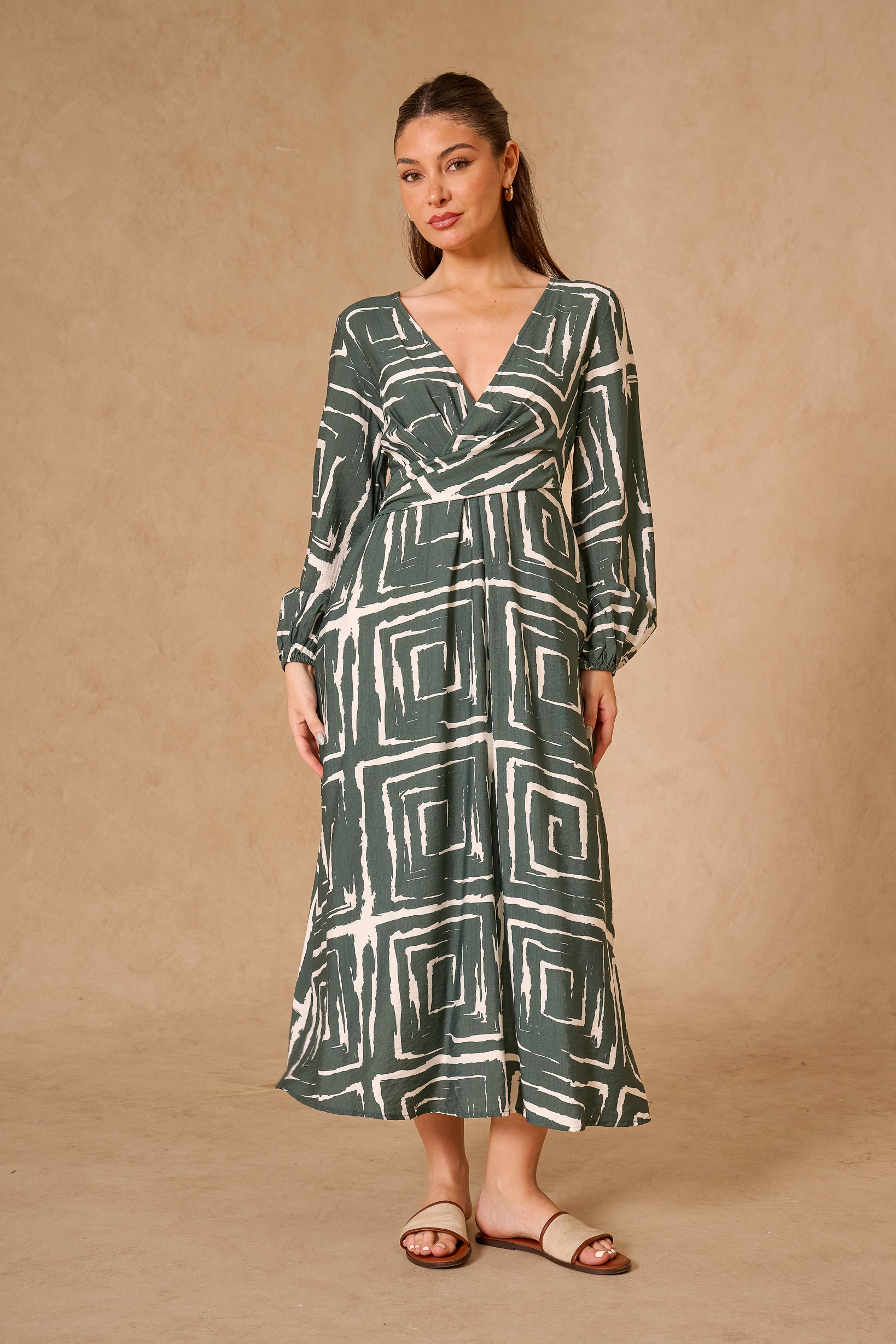 Fiona Print Dress