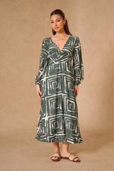 Fiona Print Dress