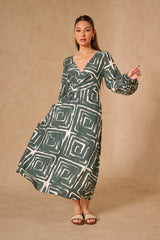 Fiona Print Dress
