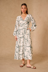 Fiona Print Dress