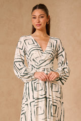 Fiona Print Dress