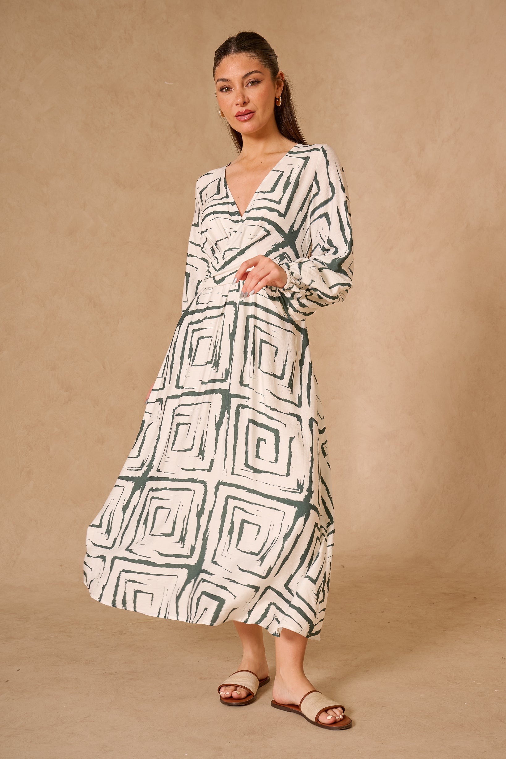 Fiona Print Dress