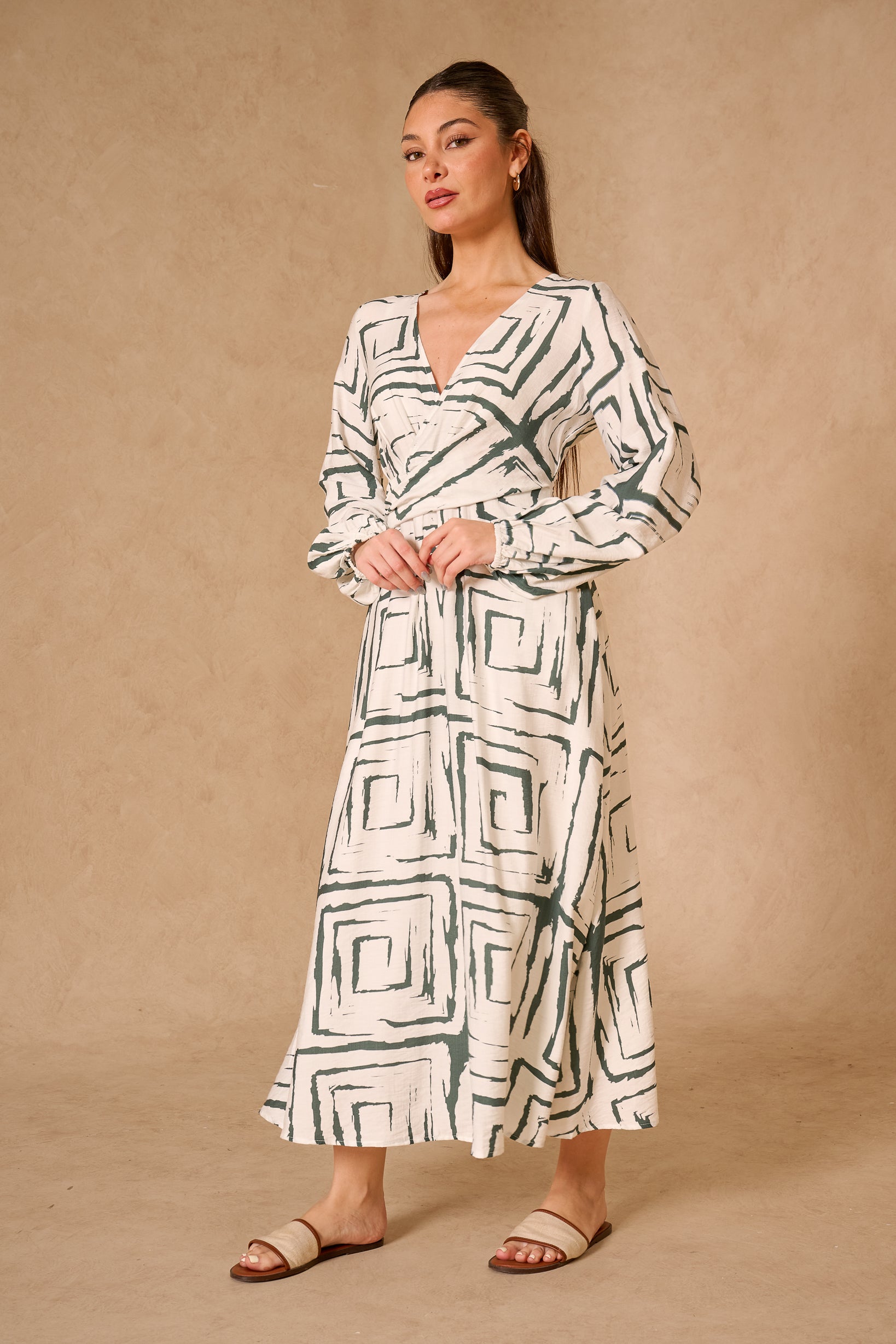 Fiona Print Dress