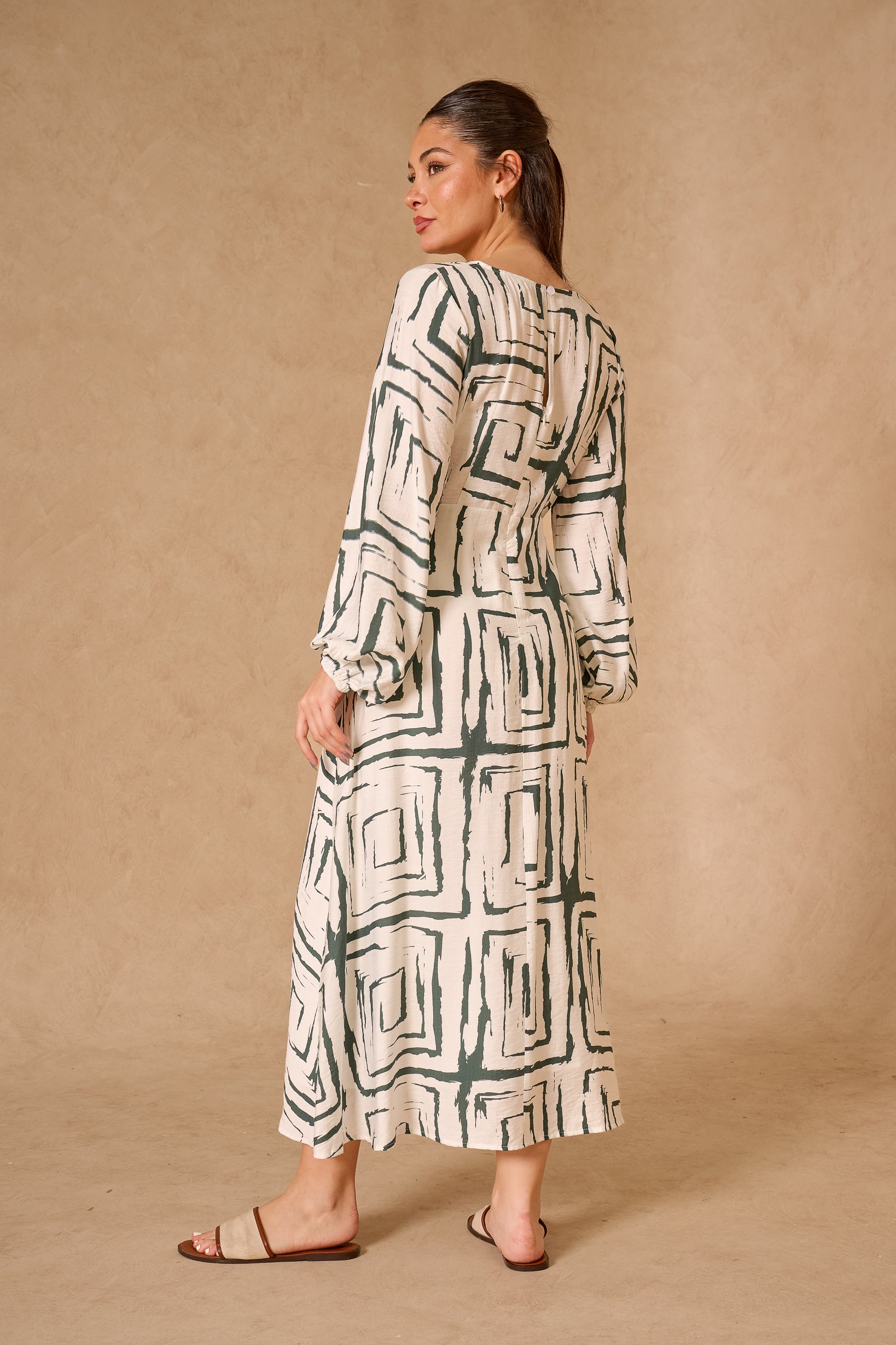 Fiona Print Dress