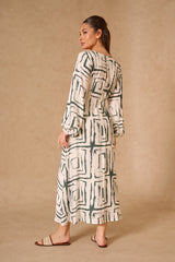 Fiona Print Dress