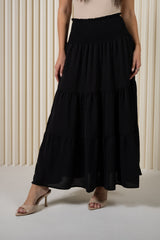 Dina Elastic Waist Skirt