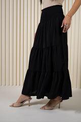 Dina Elastic Waist Skirt