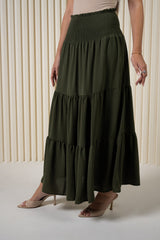 Dina Elastic Waist Skirt