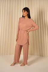 Karli Crinkled Pant & Top Set