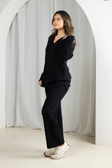 2539-2540-BLK-Top-pants-set