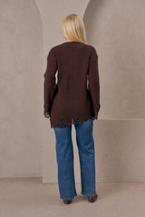 Lace Muse Knit Top