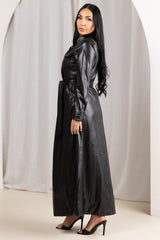 35919-BLK-dress-abaya-leather