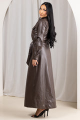 35919-CHO-dress-abaya-leather