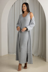 Mikayla Knit Dress & Cardigan Set