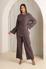 Linen Tie Waist 2pc Set