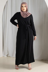 60972-BLK-cardigan-dress-set