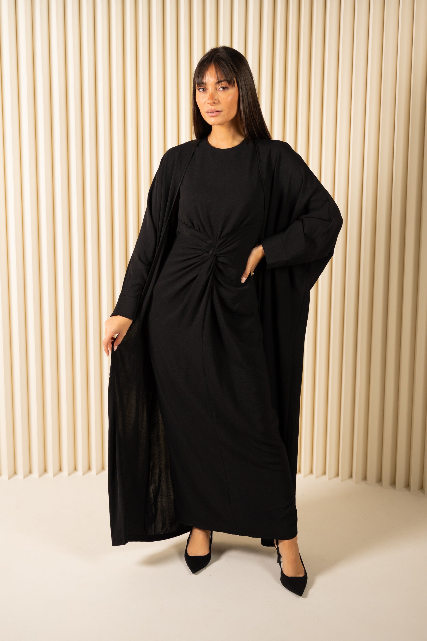 Kayla Knot Abaya Set