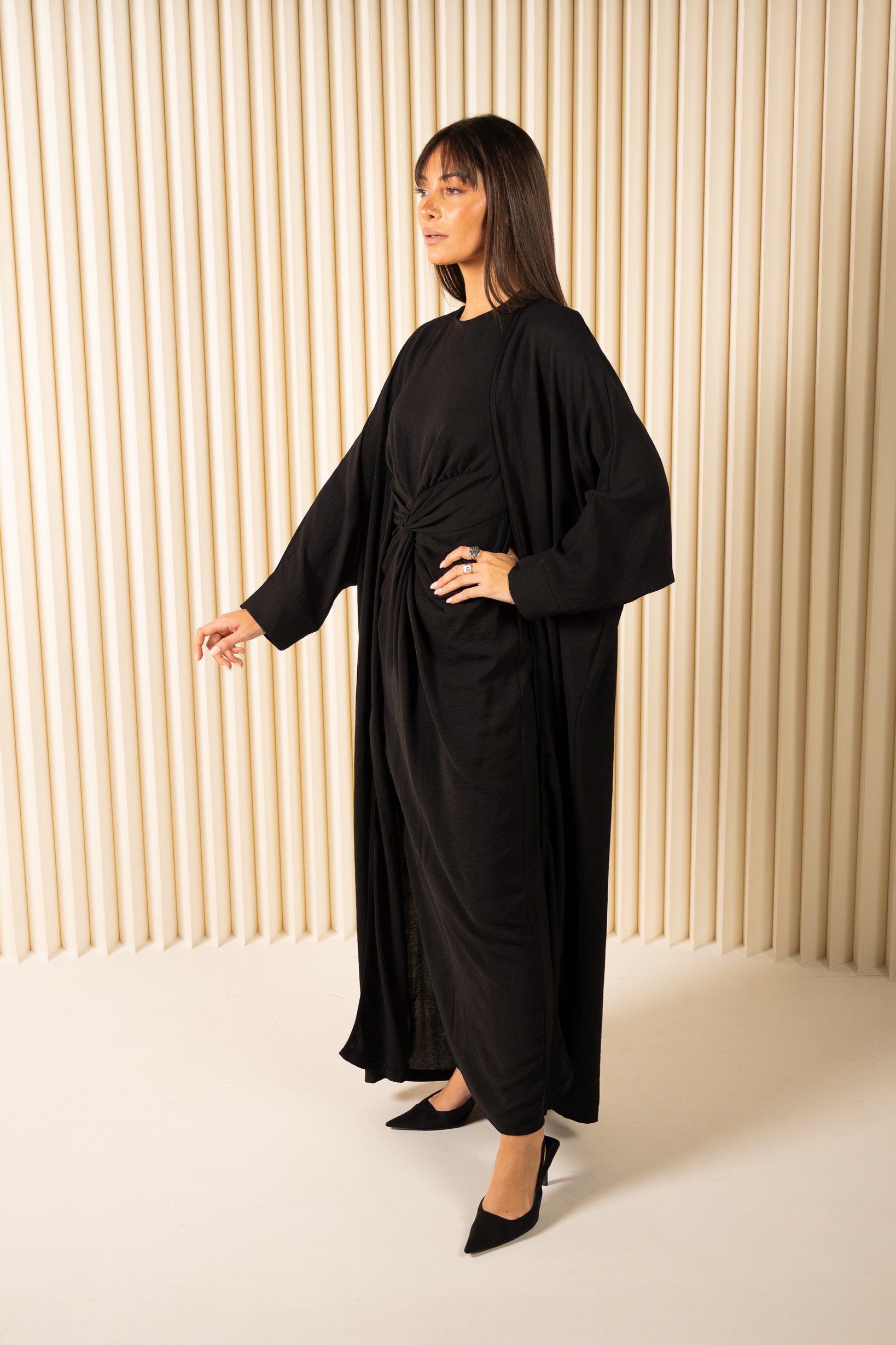 Kayla Knot Abaya Set