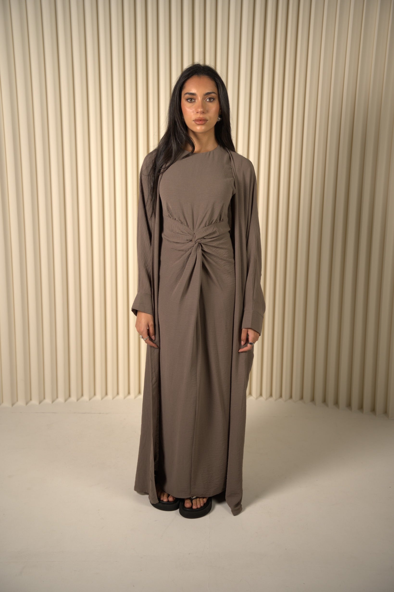 Kayla Knot Abaya Set