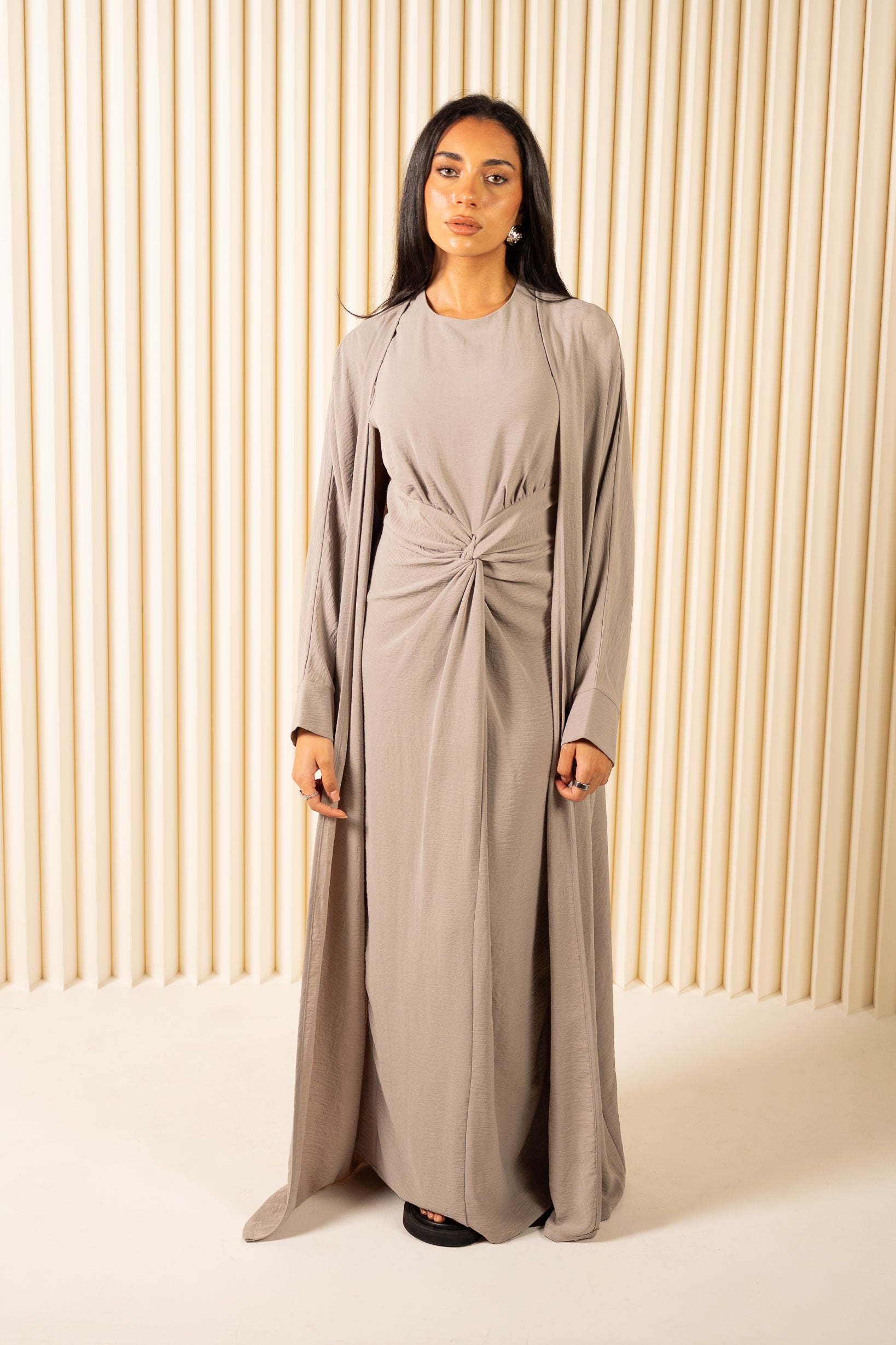 Kayla Knot Abaya Set