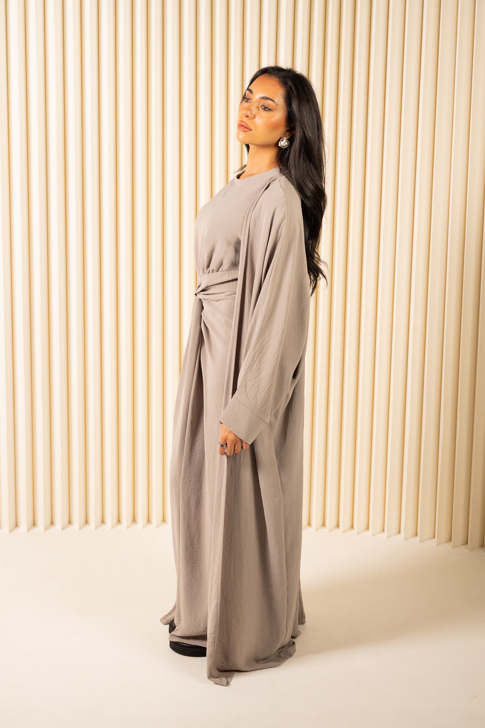 Kayla Knot Abaya Set