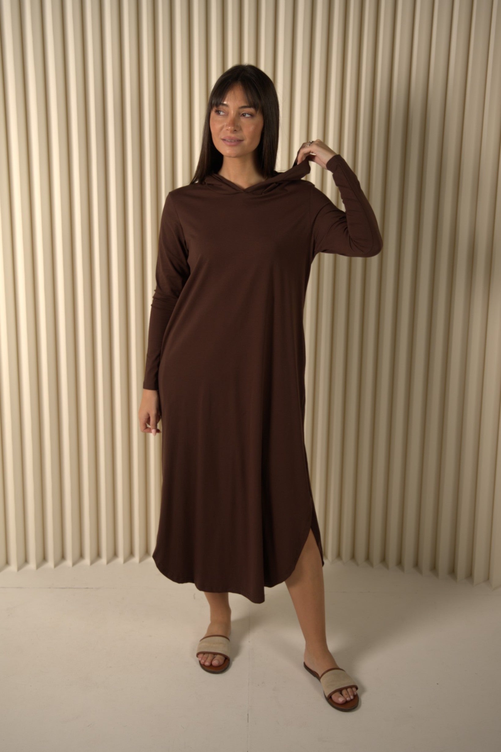 Hala Hooded Long Top