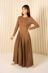 Azimmi Pleat Bottom Dress