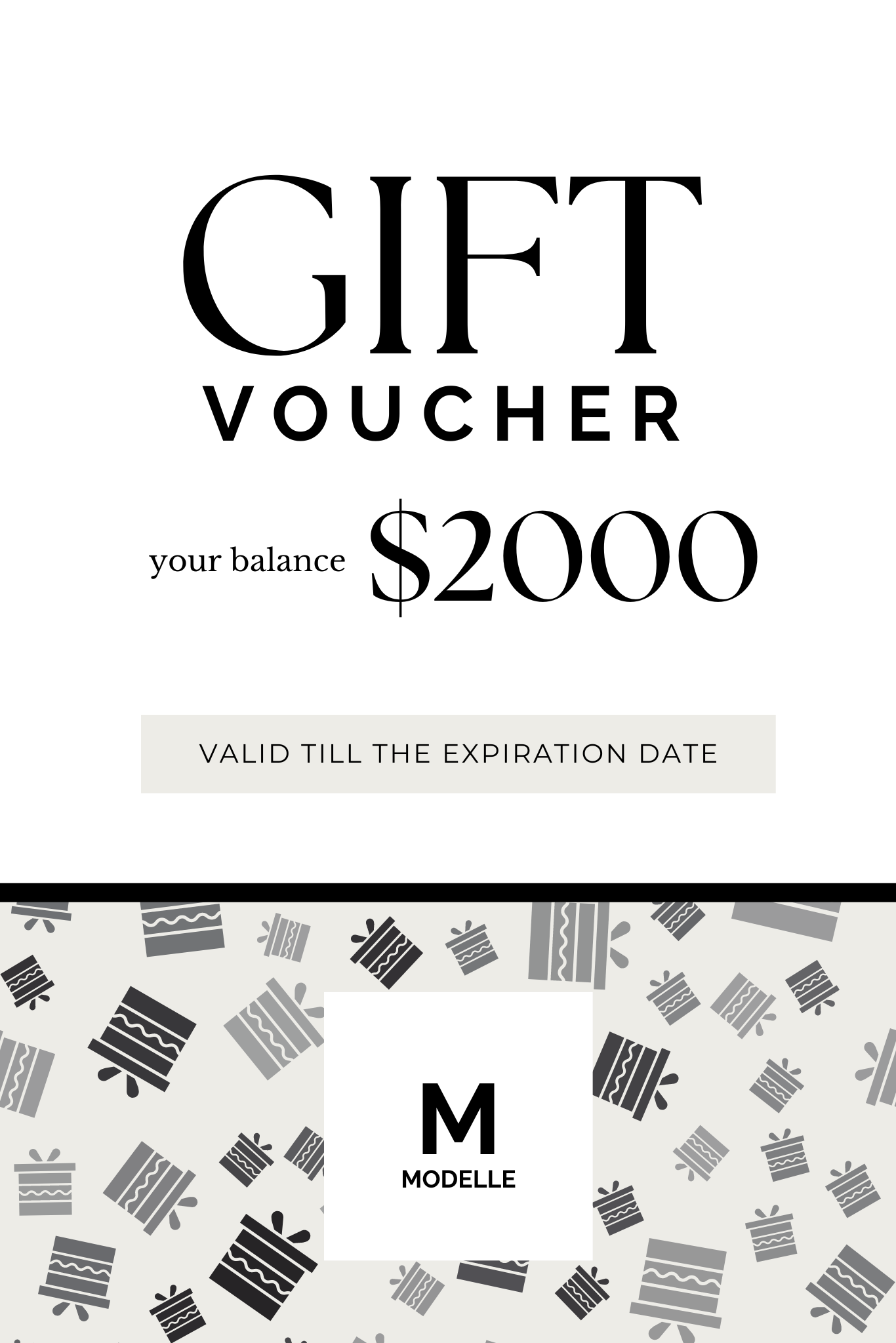 Modelle Premium Gift Card