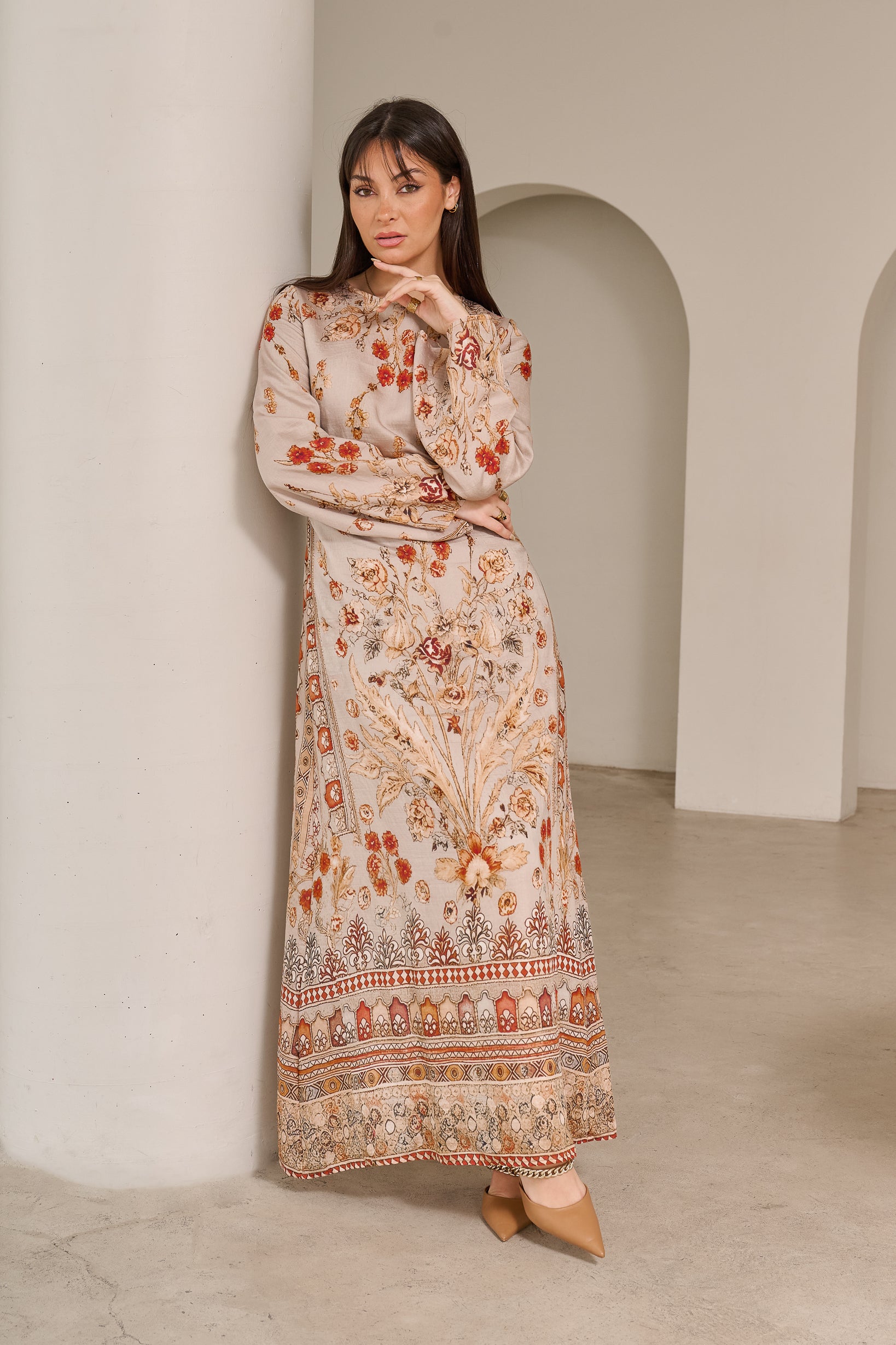 81052-BRN-printed-dress