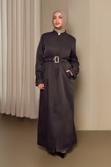 Column Trench Coat
