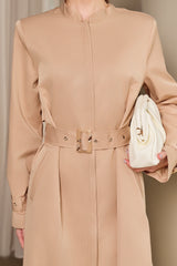 Column Trench Coat