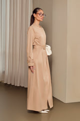 Column Trench Coat