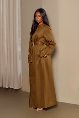 Column Trench Coat