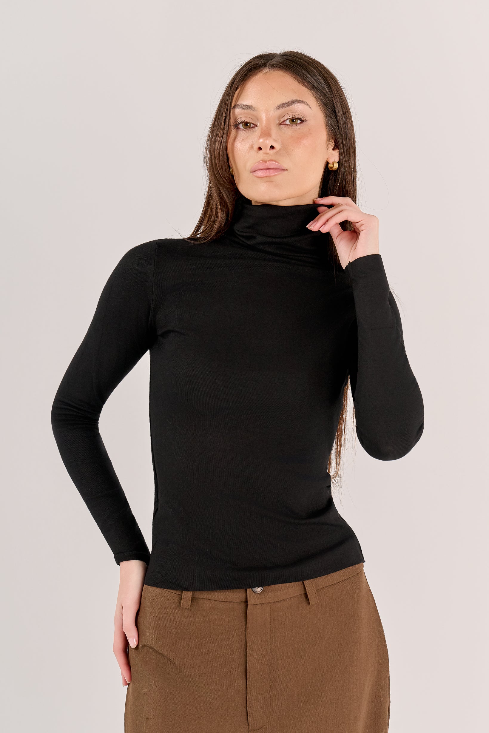 Luxe Turtleneck Top
