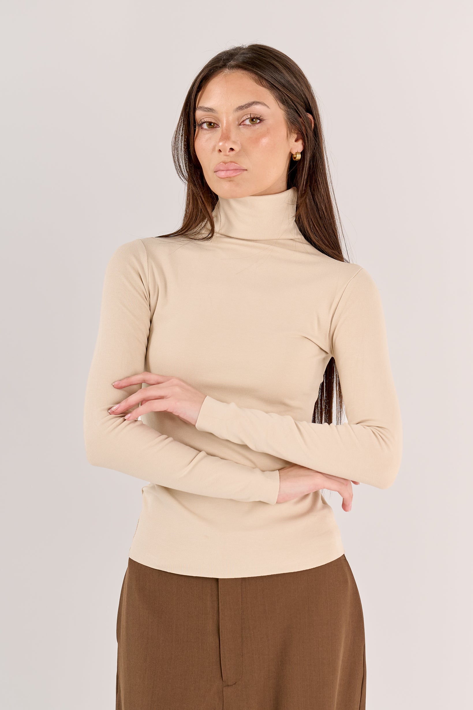 Luxe Turtleneck Top