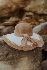 Ensemble sac fourre-tout et chapeau de plage